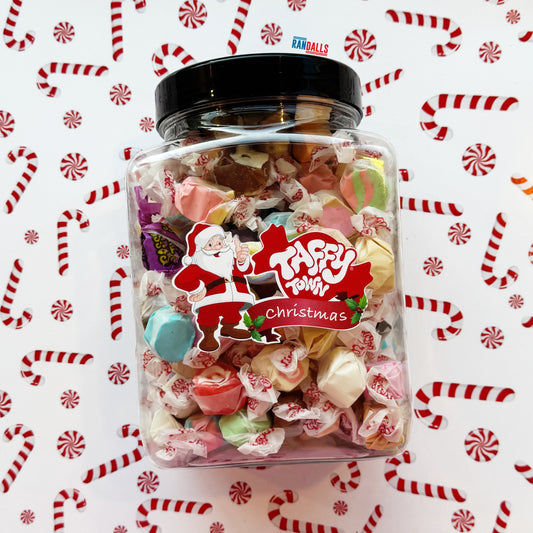 TAFFY TOWN ASSORTED CHRISTMAS JAR (USA)