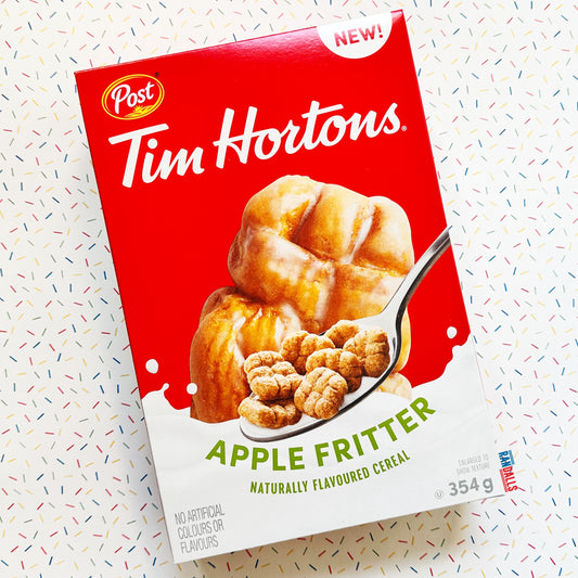TIM HORTONS APPLE FRITTER CEREAL (CANADA)