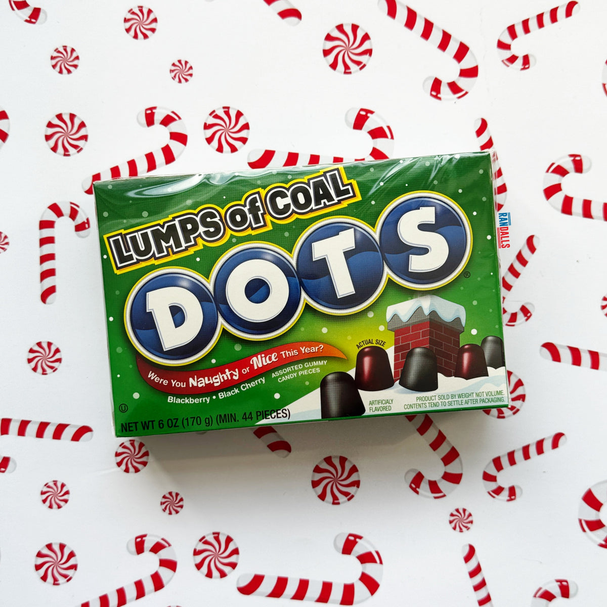TOOTSIE DOTS LUMPS OF COAL (USA)