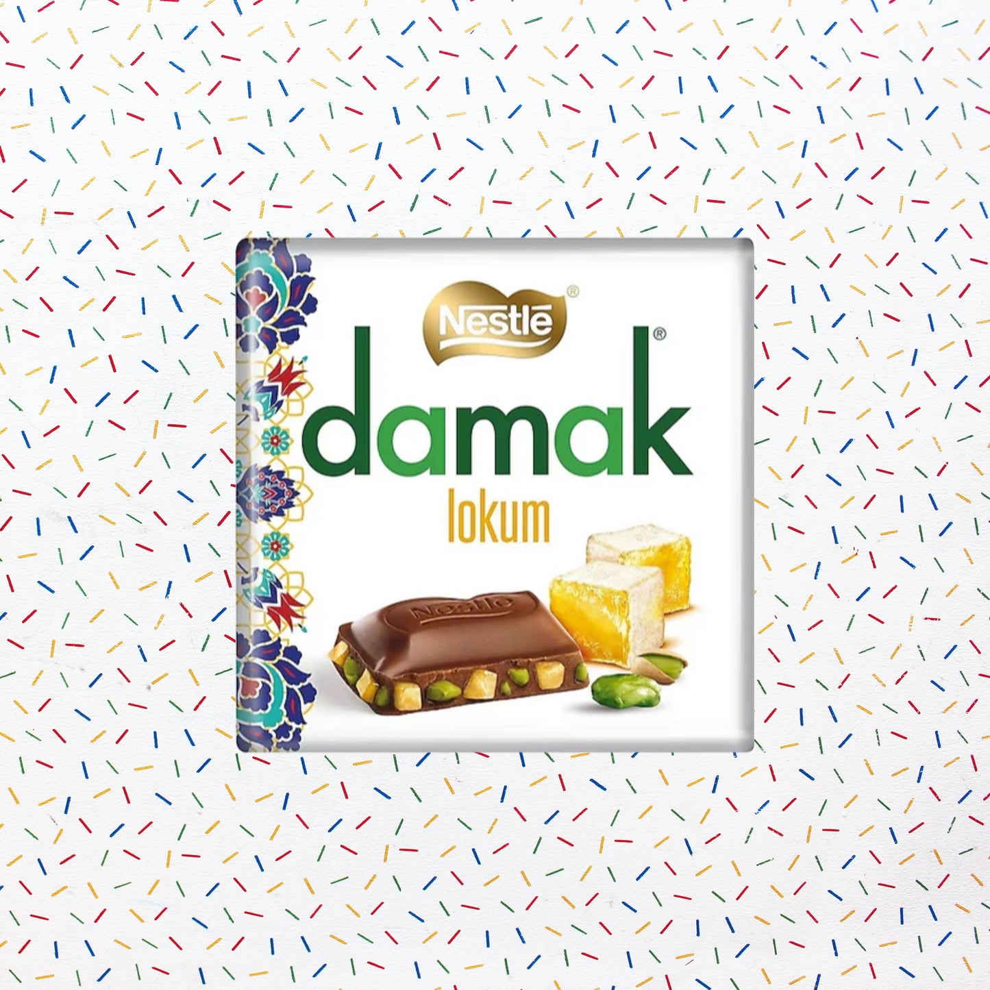 NESTLE DAMAK CHOCOLATE TURKISH DELIGHT & PISTACHIO (TURKEY)