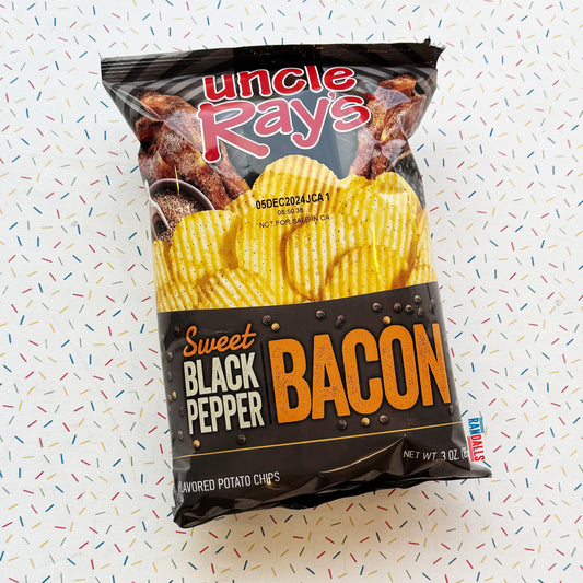 UNCLE RAYS SWEET BLACK PEPPER BACON (USA)