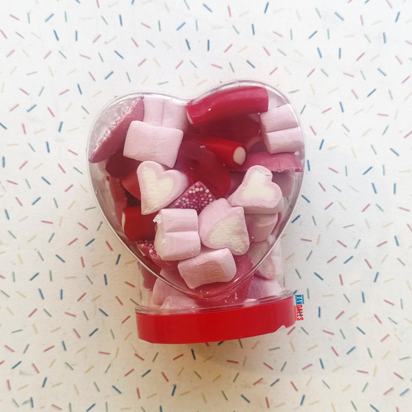 PICK'N'MIX VALENTINE'S JAR - 250g (BRITISH)