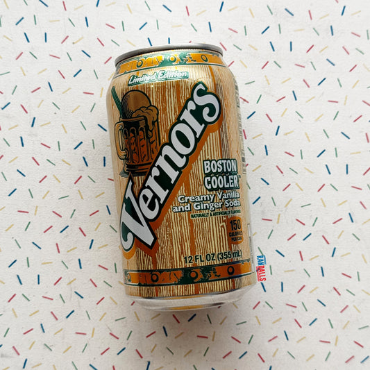 VERNORS BOSTON COOLER VANILLA & GINGER SODA (CANADA)