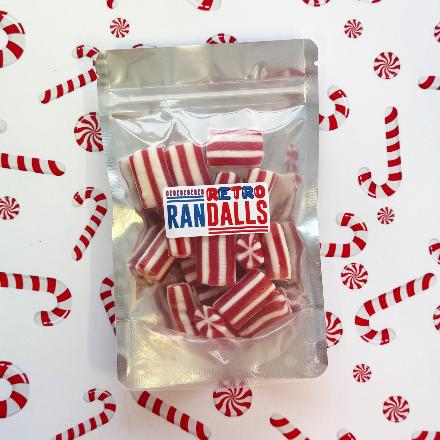 VIDAL MINI CANDY CANES - 100g (BRITISH)