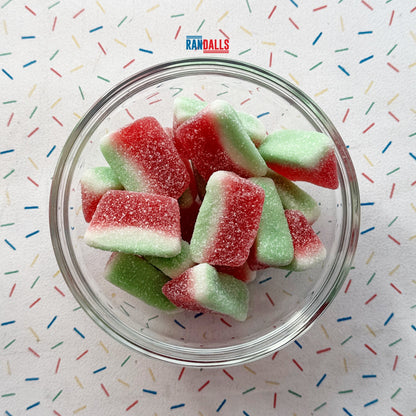 VIDAL FIZZY WATERMELON SLICES - 100g (BRITISH)