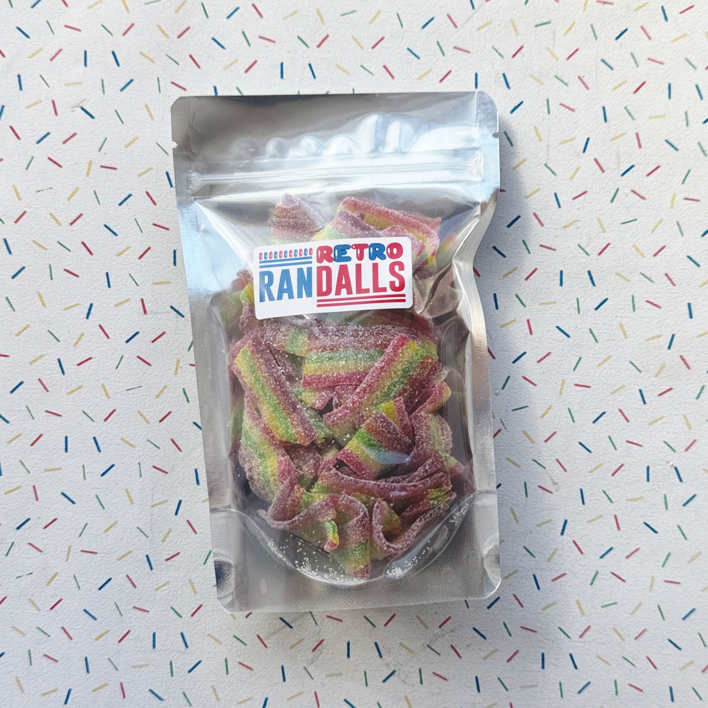 VIDAL MINI RAINBOW BELTS - 100g (BRITISH)