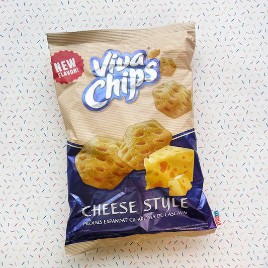 viva chips cheese style, romania, crisps, potato chips