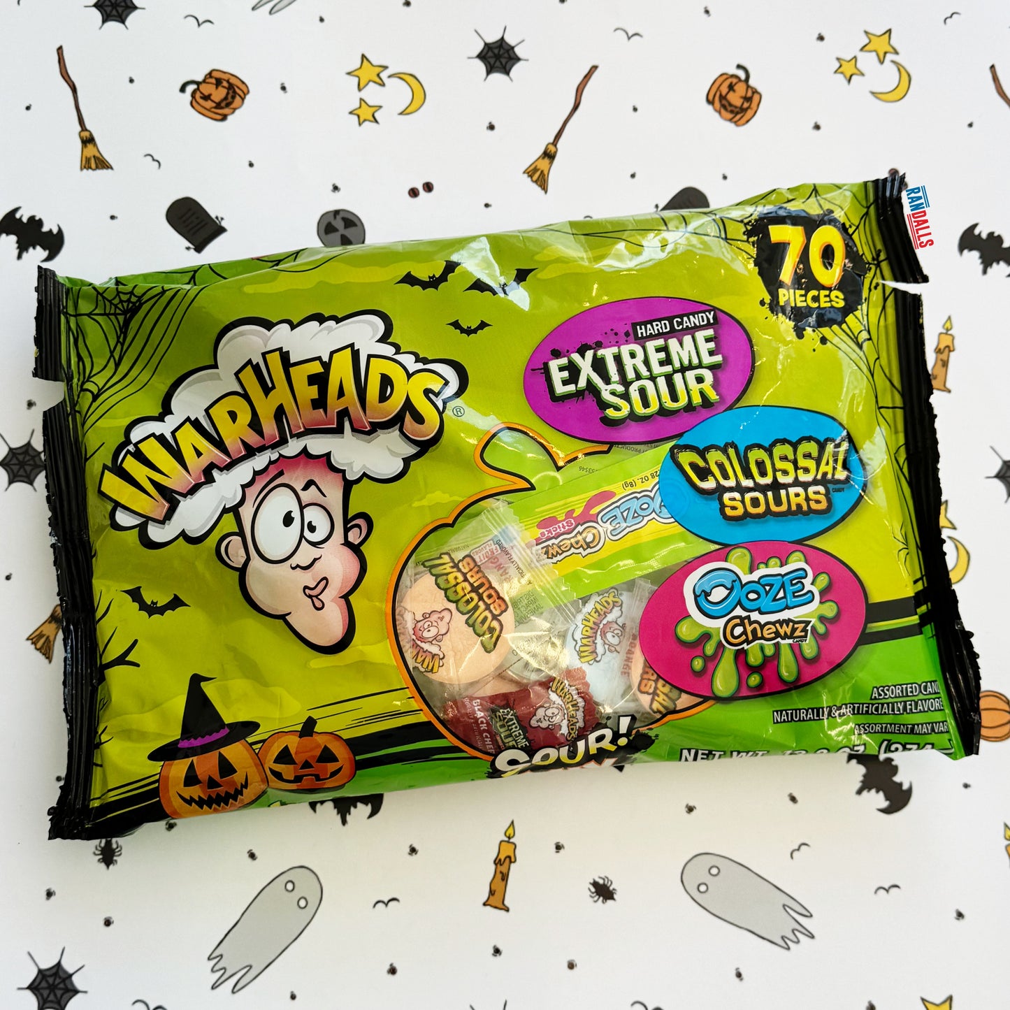 WARHEADS SOUR HALLOWEEN MIX (USA)