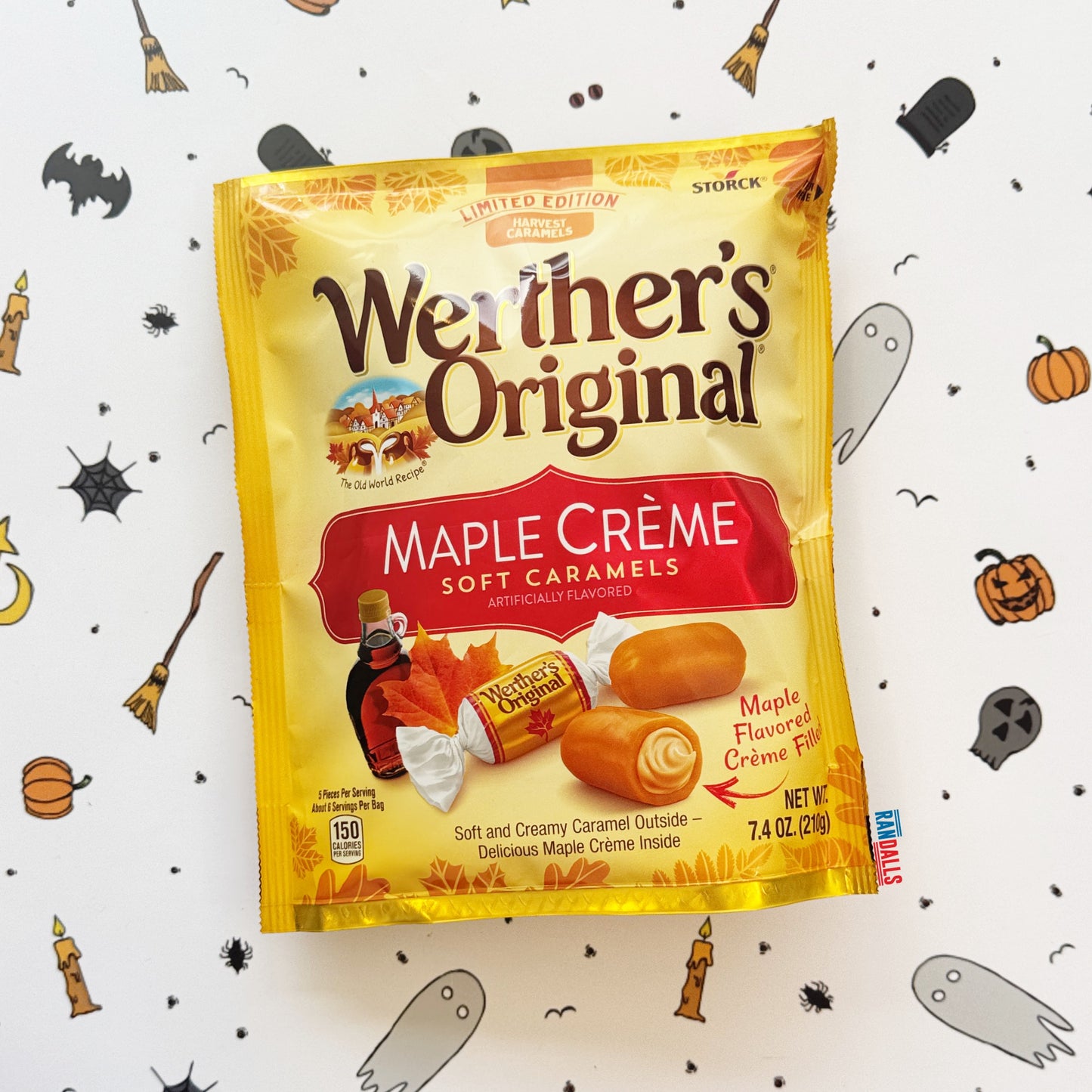 WERTHERS SOFT CARAMELS MAPLE CREME (USA)
