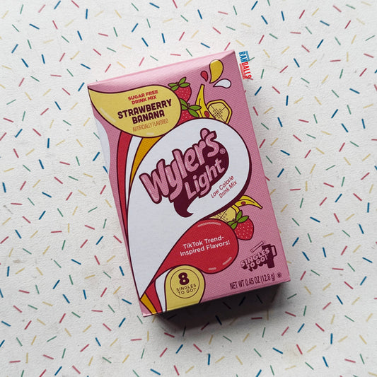 WYLER'S LIGHT STRAWBERRY BANANA DRINK MIX SINGLES TO GO SACHET X6 (USA)