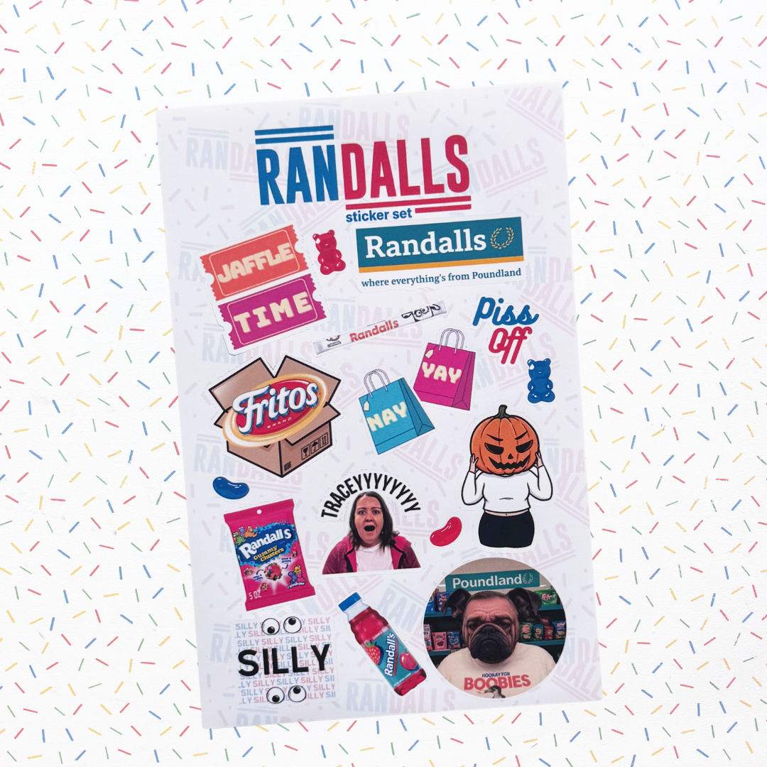 RANDALLS TIKTOK LIVE STICKER PACK