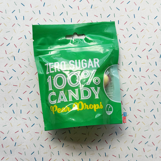 ZERO SUGAR 100% CANDY PEAR DROPS (BRITISH)