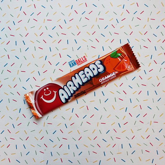 airheads orange, candy, sweet, chewbar, chewy, fruit flavoured, randalls, usa