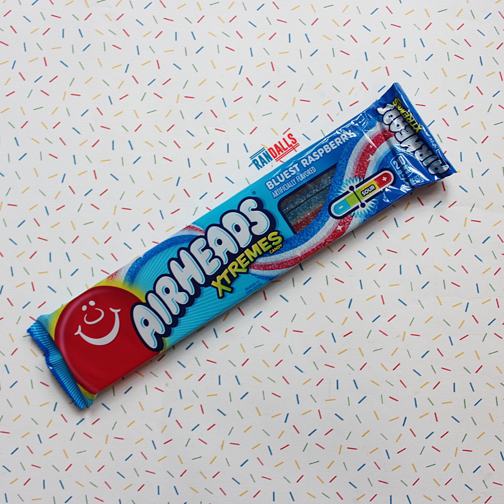 airheads xtremes bluest raspberry, blue, fizzy sweet, candy, chewy, gummy, sour, usa, randalls