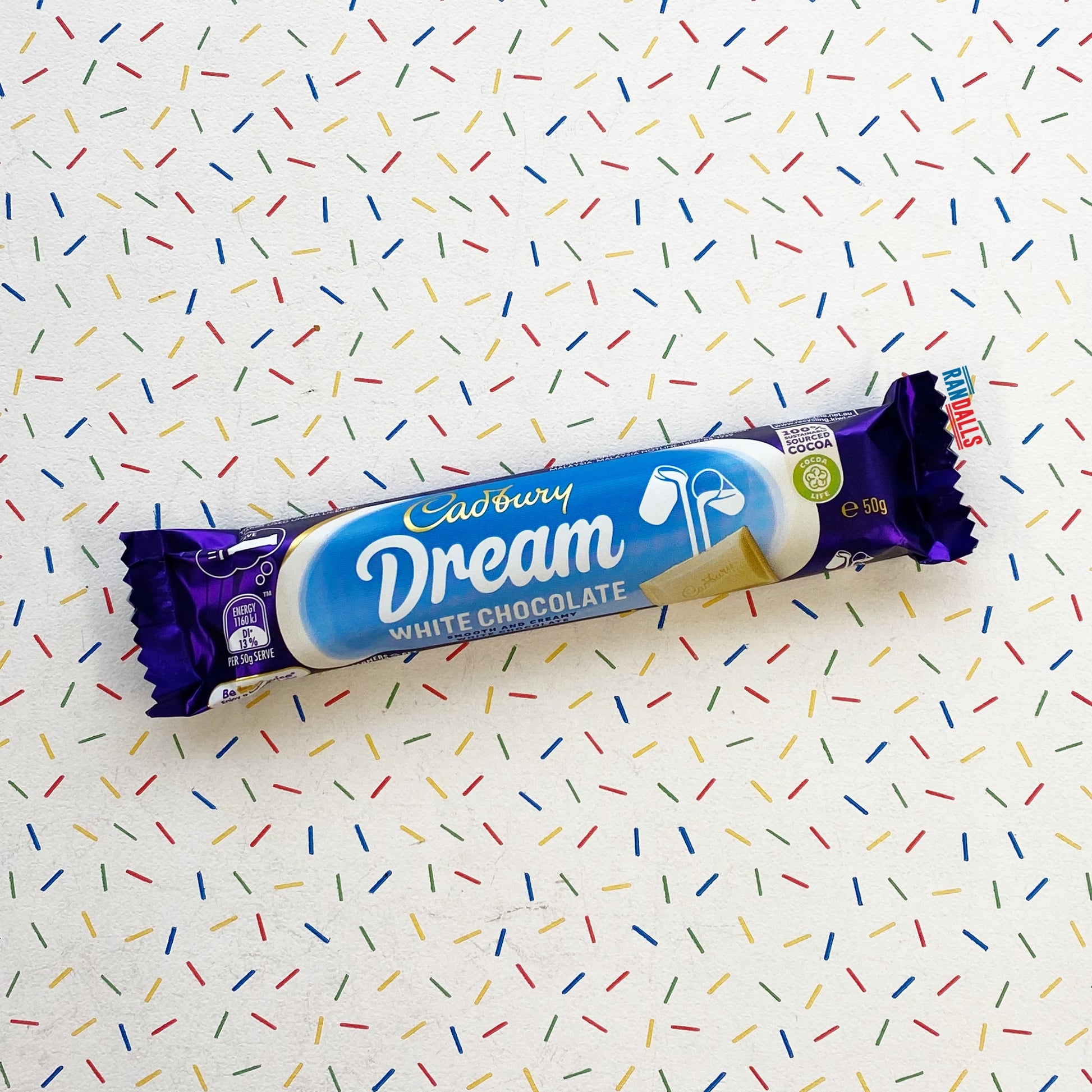 cadbury dream small, chocolate, white chocolate, australia, randalls