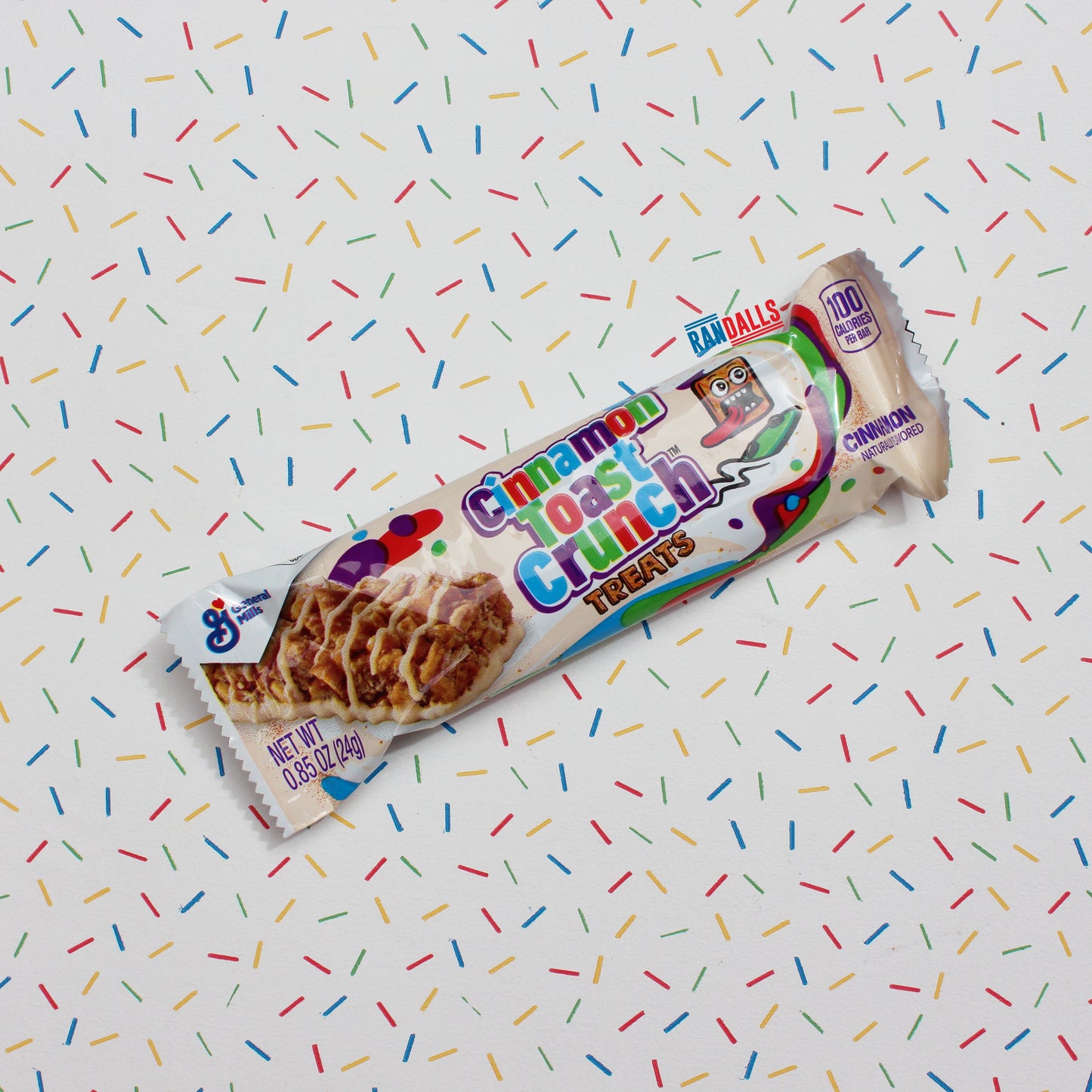 cinnnamon toast crunch treat bar, swirl, drizzle, snack, usa, randalls