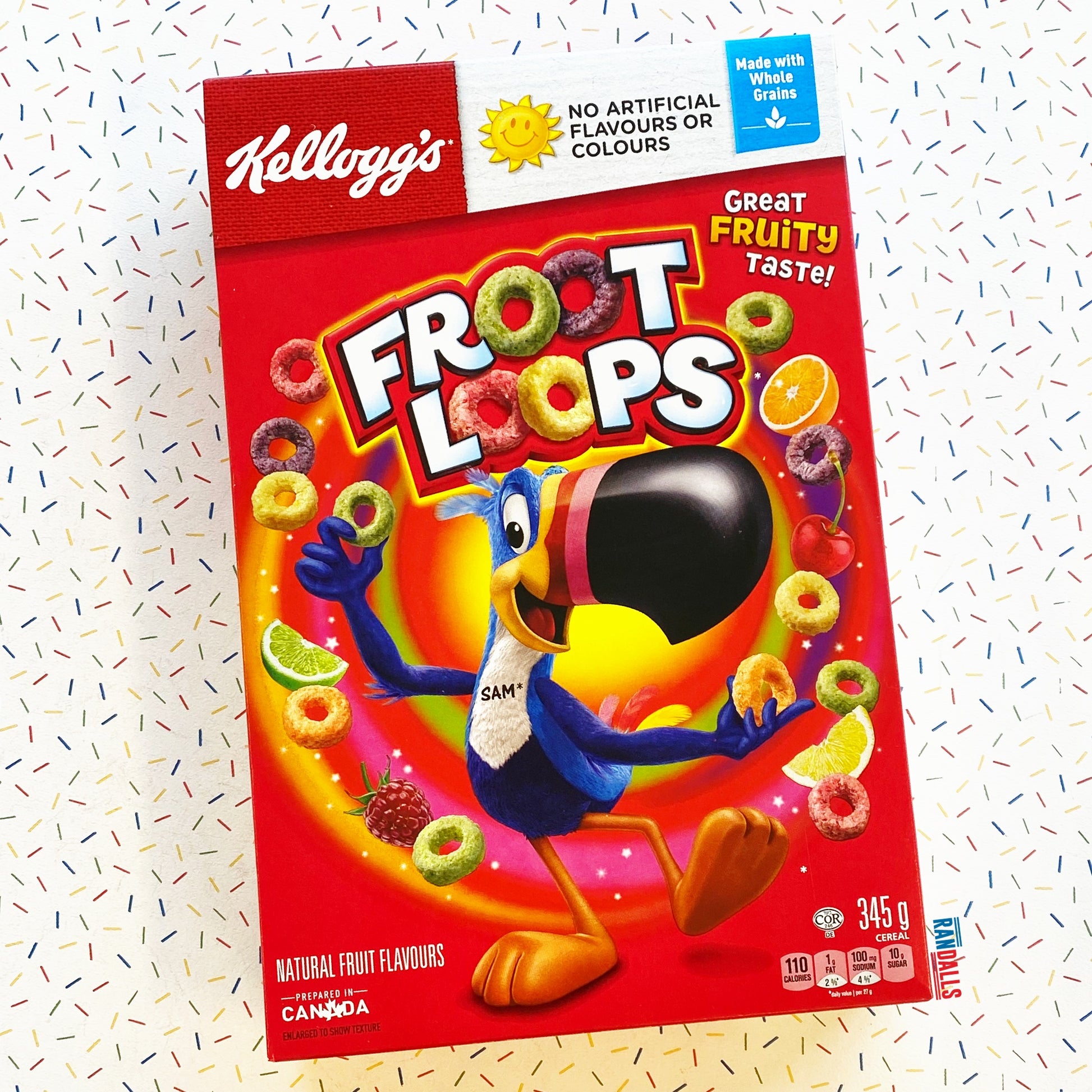 froot loops cereal, canada, canadian, hoops, breakfast, randalls