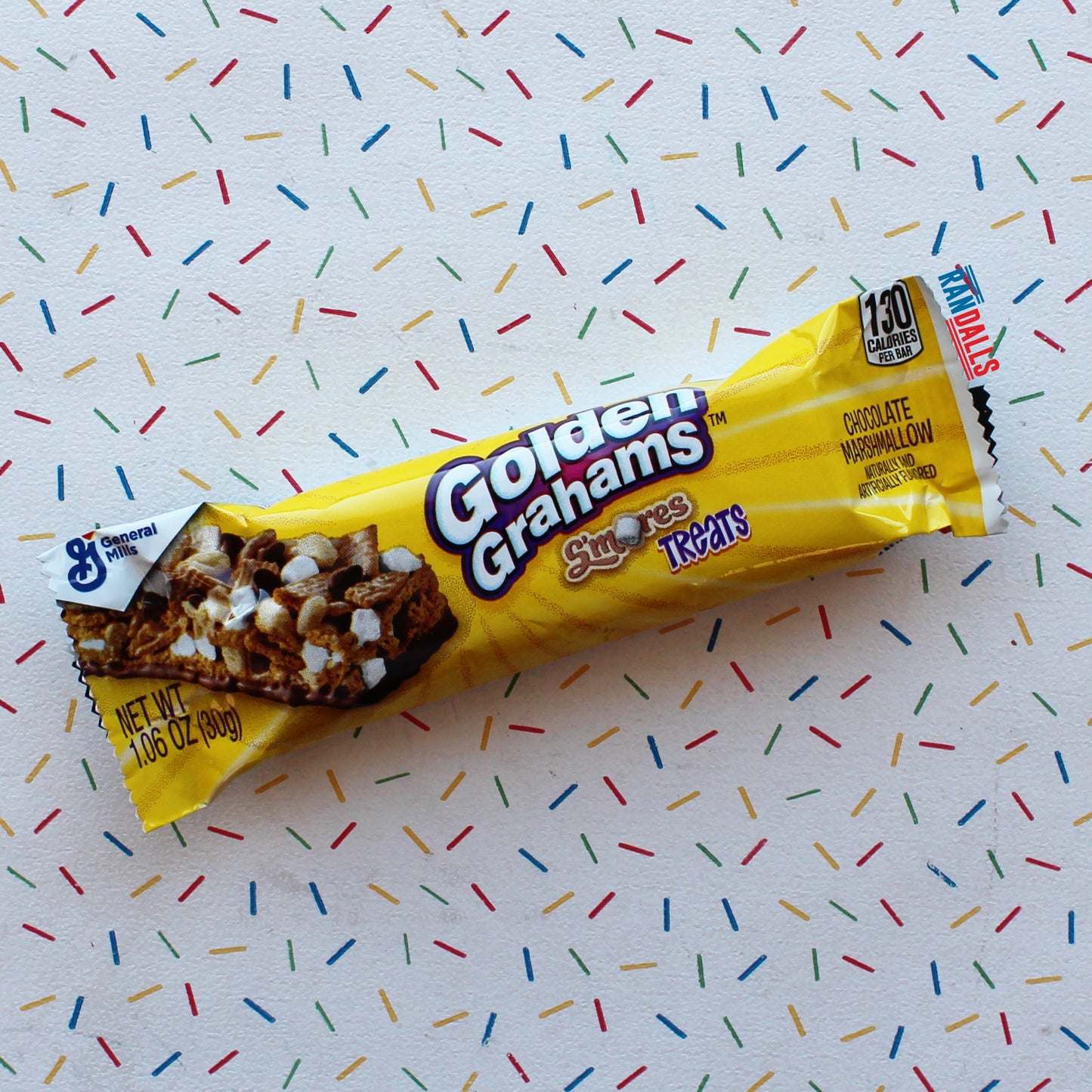 golden grahams s'mores cereal bar, chocolate, graham cracker, marshmallow, usa, randalls, breakfast
