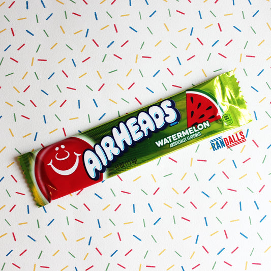 airheads watermelon, chewy sweet, candy