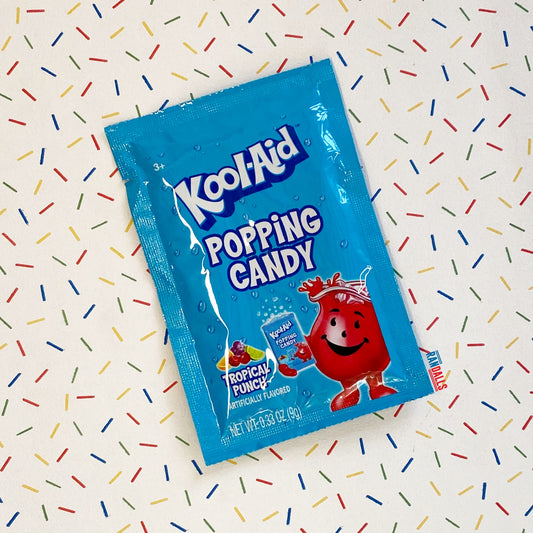 kool-aid popping candy tropical punch, candy, sweets, pop rocks, randalls