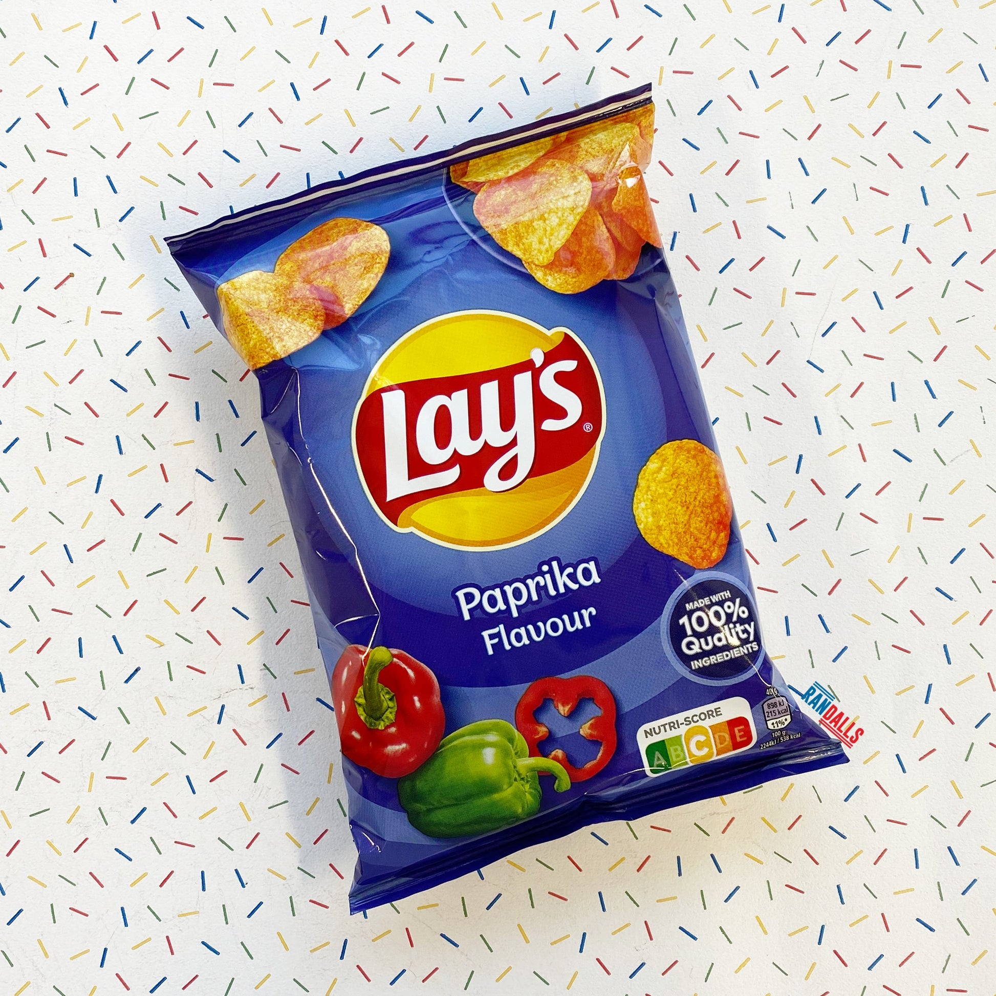 lays, lay's paprika, chips, crisps, potato crisps, belgium, randalls