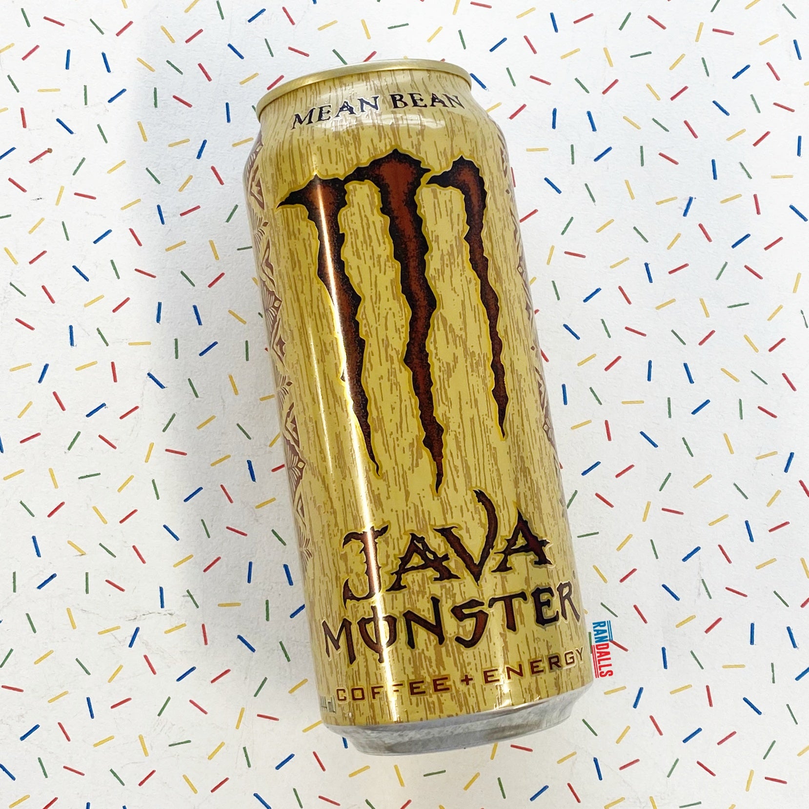 monster java mean bean, coffee energy, energy drink, caffeine, randalls