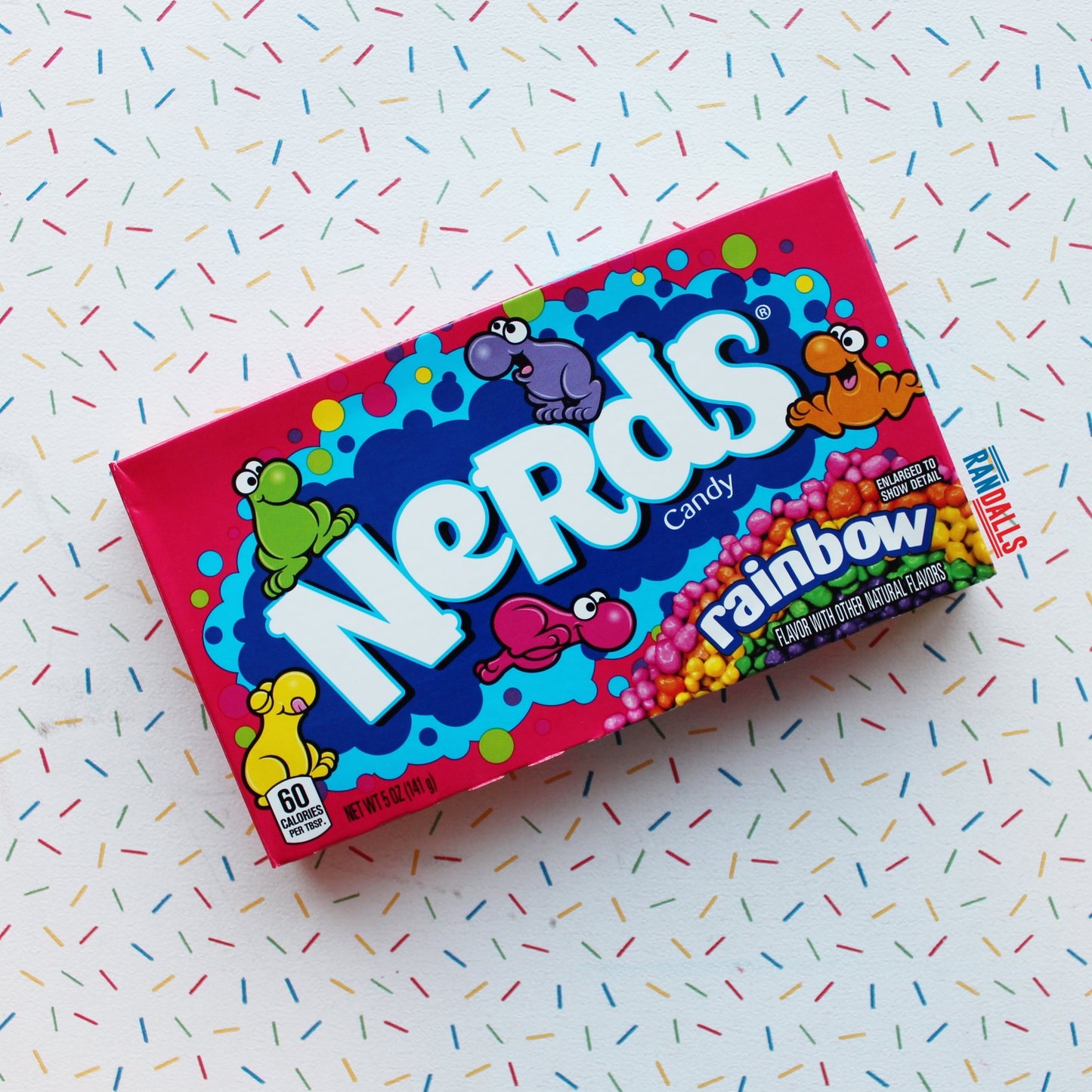 wonka nerds rainbow, candy, sweets, box