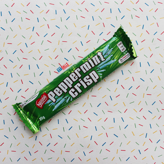 nestle peppermint crisp, chocolate with peppermint pieces, new zealand, randalls