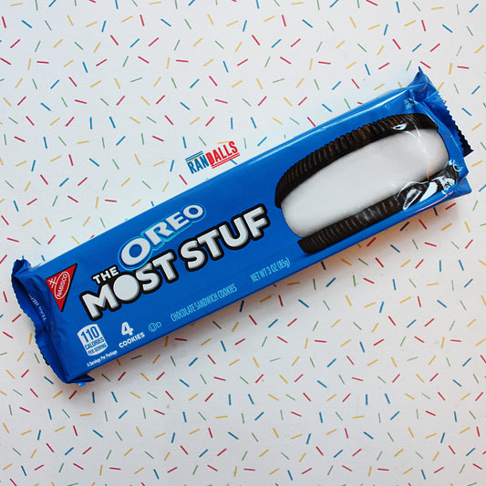 oreo most stuf, sandwich cookies, biscuits, usa, randalls