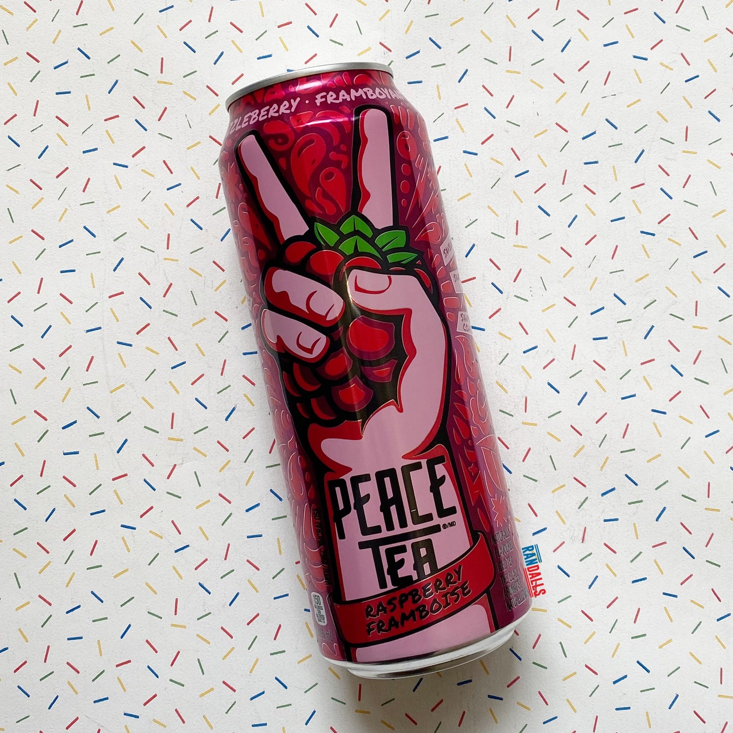 peace tea razzleberry, iced tea, canada, canadian, large can, pop, soda, drink, randalls