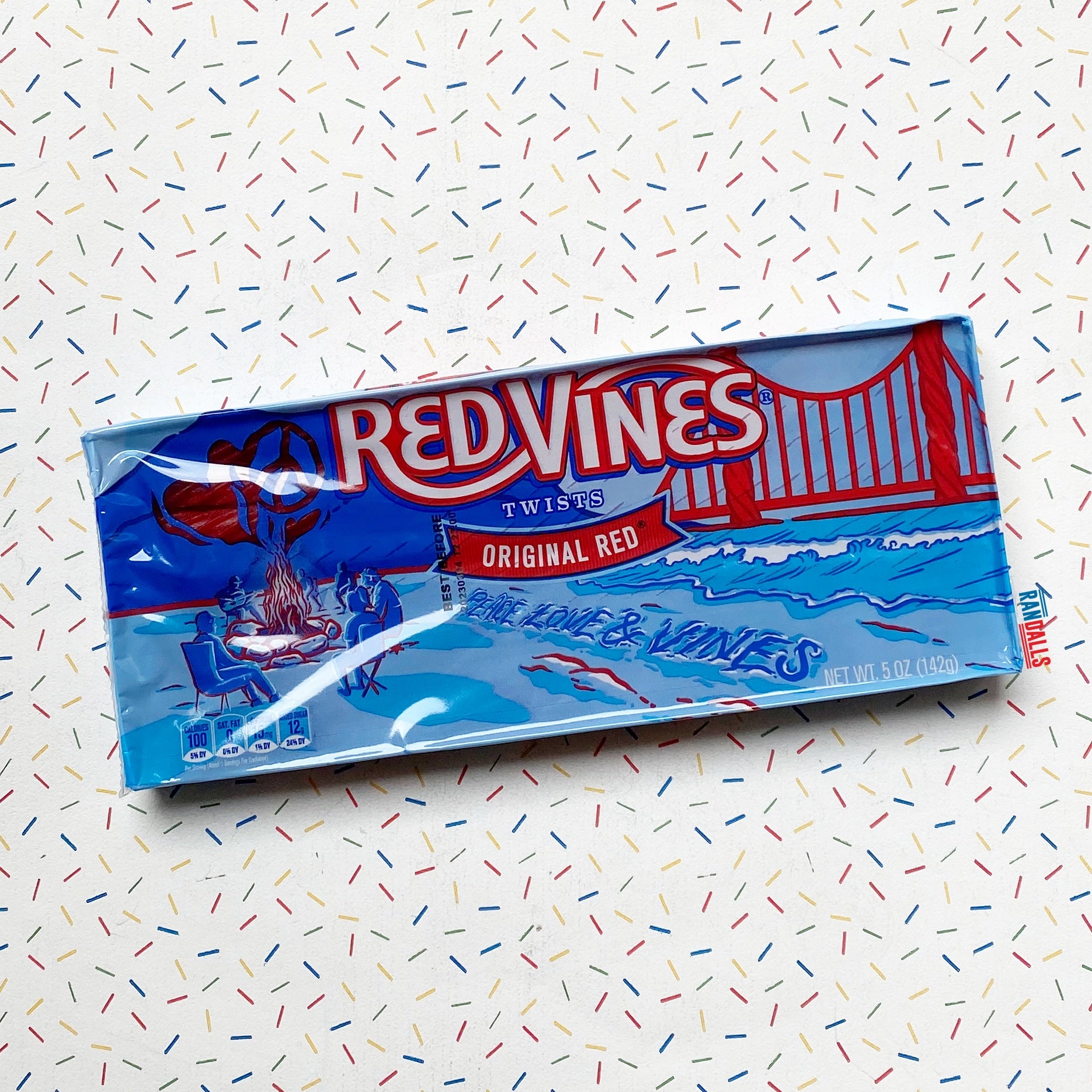 red vines twists, original red, candy, gummy, sweets, chewy, usa, randalls