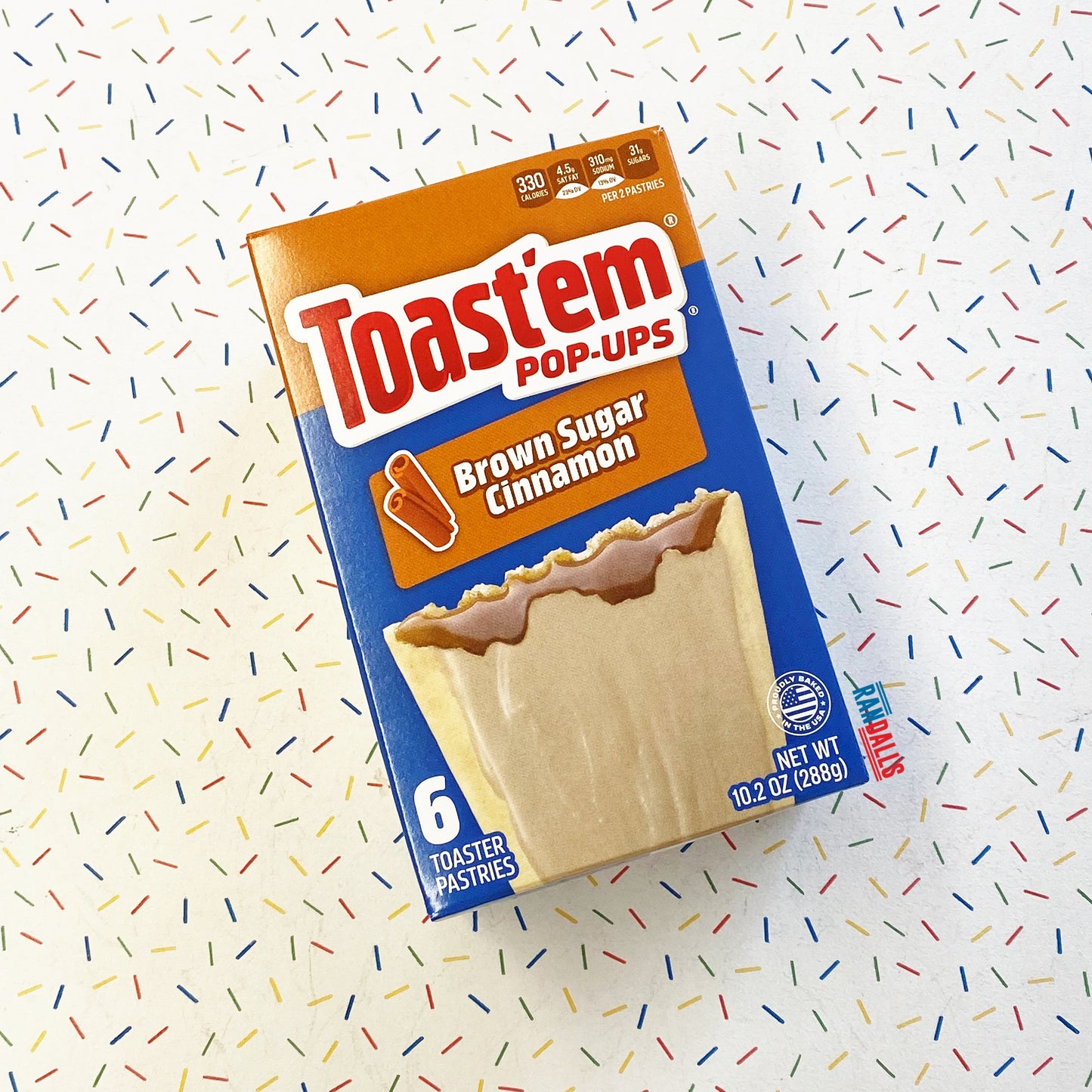 toast'em pop-ups brown sugar, pop tarts, breakfast, snack, hot pocket