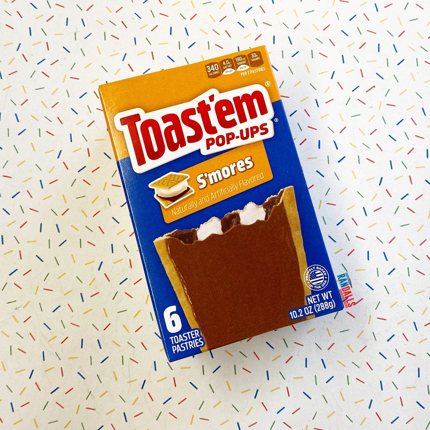 toast'em pop-ups, poptarts. s'mores, smores, chocolate, marshmallow, graham cracker, breakfast, toaster pastries, pastry